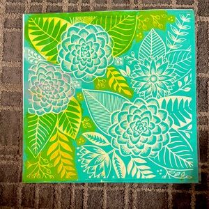 Chalk Couture Reusable Sytencil- Modern Floral Design